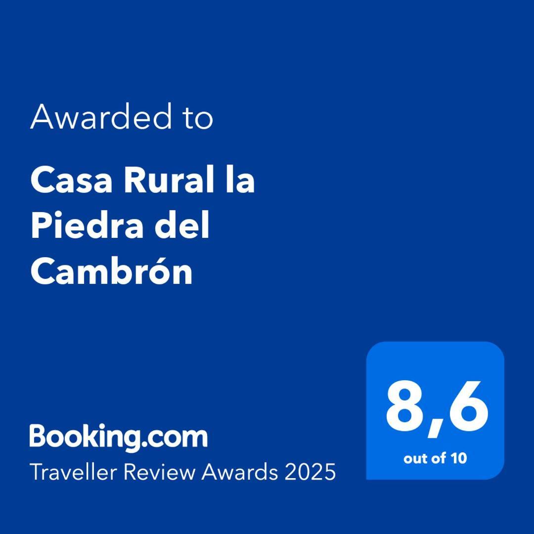 Casa Rural La Piedra Del Cambron Villaverde De Guadalimar Exterior photo